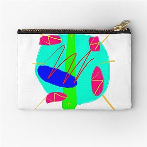 Unbound Unwound Clock Zipper Pouch