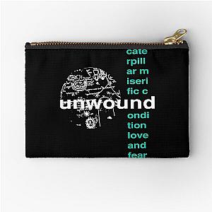 Unwound Caterpillar Miserific Condition Love And Fear Zipper Pouch