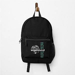 Unwound Caterpillar Miserific Condition Love And Fear Backpack