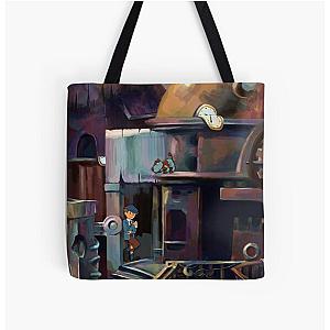 Professor Layton & the Unwound Future All Over Print Tote Bag