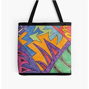 Unwound Constraint All Over Print Tote Bag