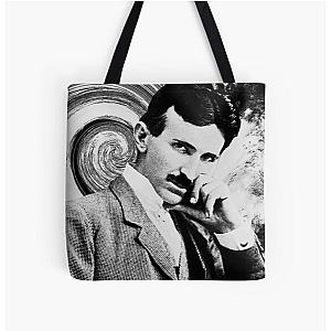 Tesla Unwound All Over Print Tote Bag