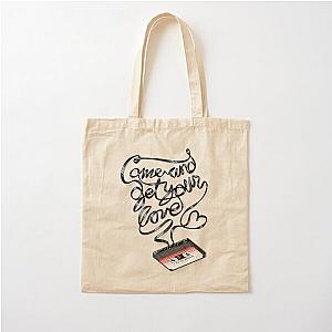 Mix Tape Unwound Cotton Tote Bag