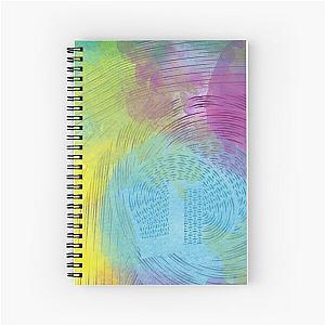 Unwound labyrinth abstract art Spiral Notebook