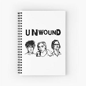 Unwound Band Members Spiral Notebook