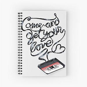 Mix Tape Unwound Spiral Notebook