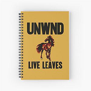 Unwound UNWND Live Leaves Spiral Notebook