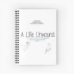 A Life: Unwound Logo Spiral Notebook