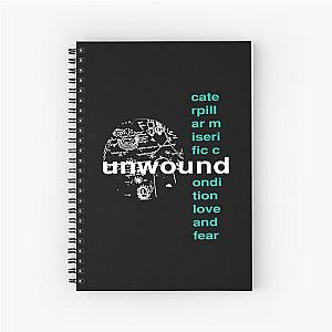 Unwound Caterpillar Miserific Condition Love And Fear Spiral Notebook