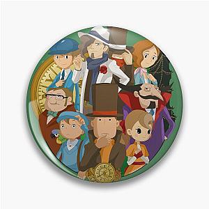 Puzzles from an Unwound Future - Professor Layton Pin