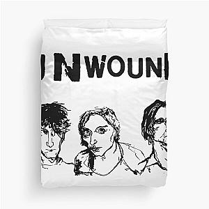 Unwound Band Members Duvet Cover