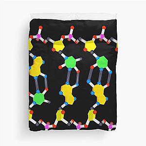 DNA Unwound Landscape Duvet Cover