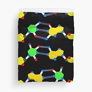 DNA Unwound Portrait Duvet Cover