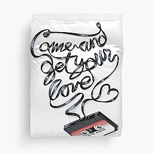 Mix Tape Unwound Duvet Cover