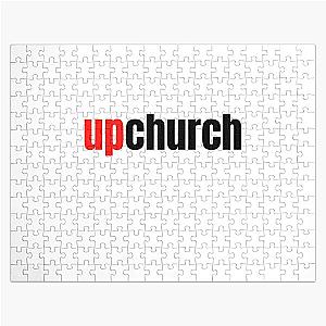 Upchurch Stickers and Magnets Designed and sold by endshop Jigsaw Puzzle