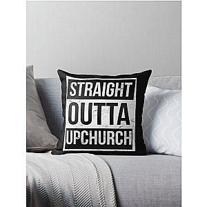 STRAIGHT OUTTA BLACK UPCHURCH Throw Pillow