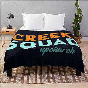 creek squad upchurch Throw Blanket