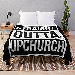 STRAIGHT OUTTA BLACK UPCHURCH Throw Blanket