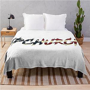 UPCHURCH WHITE USA Throw Blanket