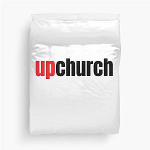 Upchurch Stickers and Magnets Designed and sold by endshop Duvet Cover