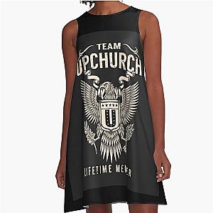 Team UPCHURCH Lifetime Member A-Line Dress