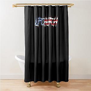 Upchurch American Flag Shower Curtain