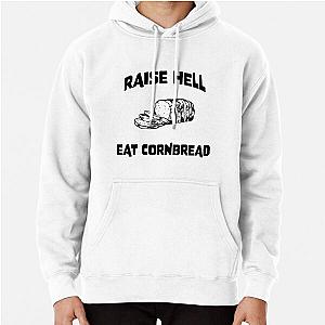 Upchurch Merch Raise Hell And Eat Cornbread Pullover Hoodie