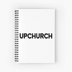 Upchurch Merch Upchurch Logo Spiral Notebook