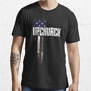 Upchurch Family American Flag Graphic Trending Youth   Essential T-Shirt