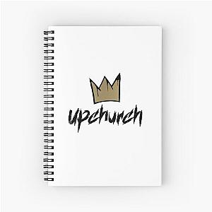 Upchurch Grafitti Crown Spiral Notebook