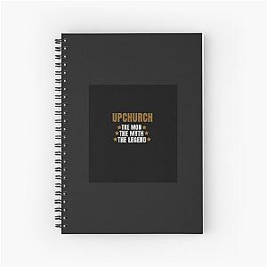 Upchurch Classic T-shirts, Sleeveless Top Sleeveless Top Spiral Notebook