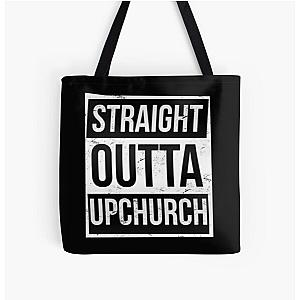 STRAIGHT OUTTA BLACK UPCHURCH All Over Print Tote Bag