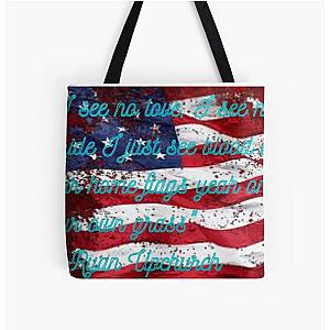 bloodshed- Ryan Upchurch All Over Print Tote Bag