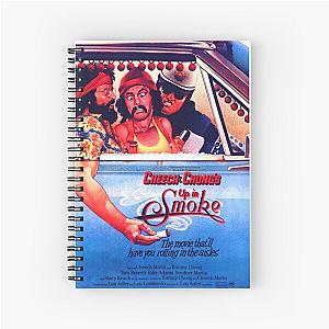 Up In Smoke Movie Poster 1978 Spiral Notebook