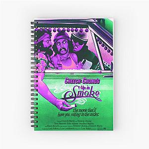 Up In Smoke Movie Poster 1978 Spiral Notebook