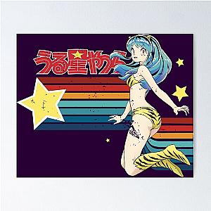 Urusei Yatsura - Lamu' 80'S Poster