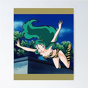 Urusei Yatsura Lum Lam Illustration  Poster