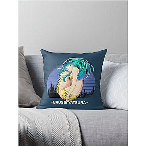 Urusei Yatsura Lun art  Throw Pillow