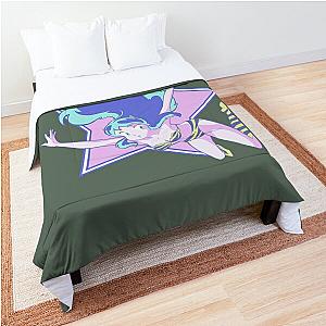 Urusei Yatsura Lum Lam Pastel Anime Illustration  Comforter