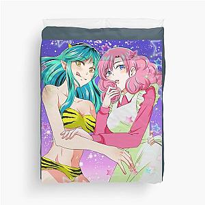 ran and lum invader  urusei yatsura 2022   Duvet Cover