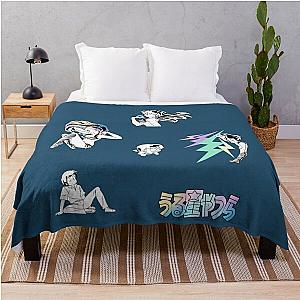 URUSEI YATSURA sticker set  Throw Blanket