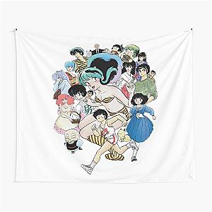 urusei yatsura and  friend Tapestry