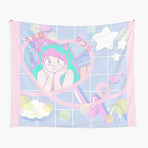 lum kawaii girl Urusei Yatsura kawaiiwave vaporwave Tapestry