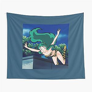 Urusei Yatsura Lum Lam Illustration  Tapestry