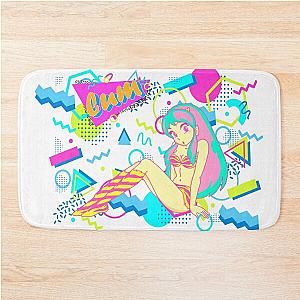 lamu kawaii girl Urusei Yatsura Bath Mat