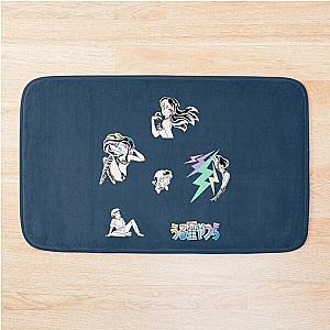 URUSEI YATSURA sticker set  Bath Mat