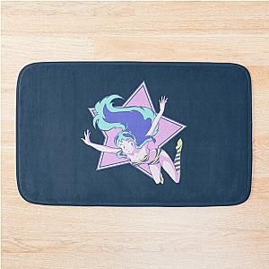 Urusei Yatsura Lum Lam Pastel Anime Illustration  Bath Mat