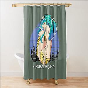 Urusei Yatsura Lun art  Shower Curtain