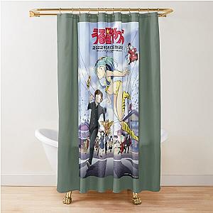 urusei yatsura poster  Shower Curtain