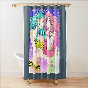 ran and lum invader  urusei yatsura 2022   Shower Curtain